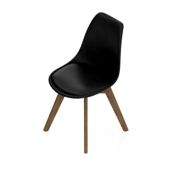 Isometric Chair 3D isolated rendering png