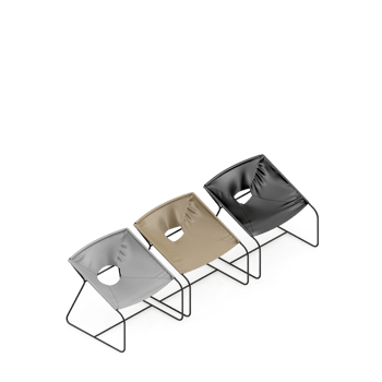Isometric Chair 3D isolated rendering png