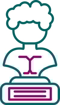 Sculpture Vector Icon