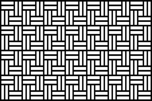 Geometric abstract line pattern vector on background