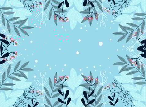 Modern abstract winter background suitable for winter wedding and merry christmas card vector