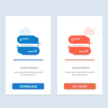 Block chain Technology Address Network Payment  Blue and Red Download and Buy Now web Widget Card Template vector