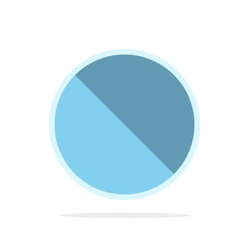 Cancel Forbidden No Prohibited Abstract Circle Background Flat color Icon vector