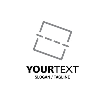 Image Photo Straighten Business Logo Template Flat Color vector