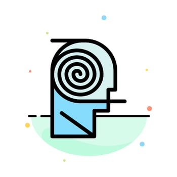Better Comprehension Definition Learning Study Abstract Flat Color Icon Template vector