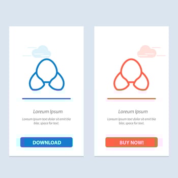 Beach Bikini Clothes Clothing  Blue and Red Download and Buy Now web Widget Card Template vector