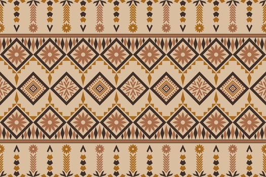 Geometric ethnic motif fabric, Background, Batik, carpet designs. Wallpaper, curtains, carpets, and apparel designs vector illustration.