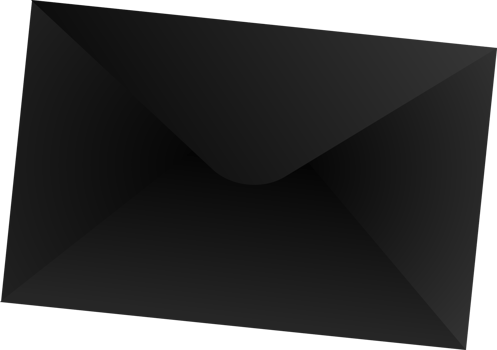 black close envelope png
