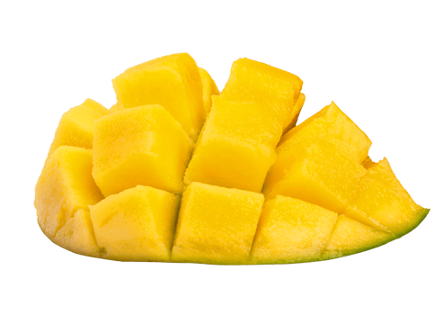 mango cut in half png