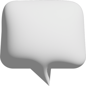 Speech Bubble Crop-out png