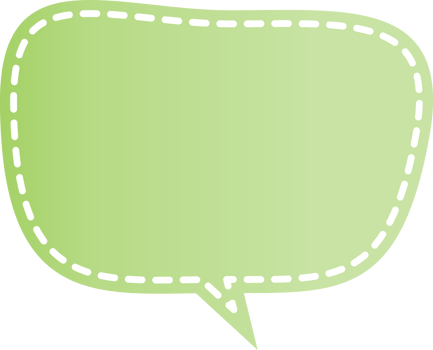 Speech Bubble Crop-out png