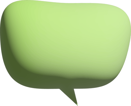 Speech Bubble Cropout png