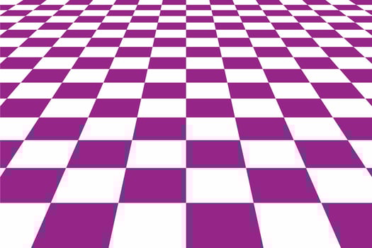 background floor pattern in perspective with chessboard design vector