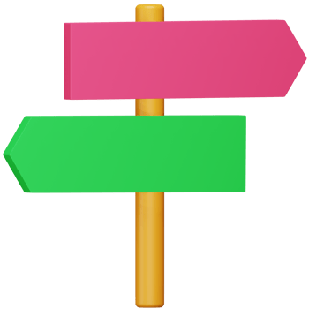 Direction 3d rendering isometric icon. png
