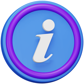 Information 3d rendering isometric icon. png