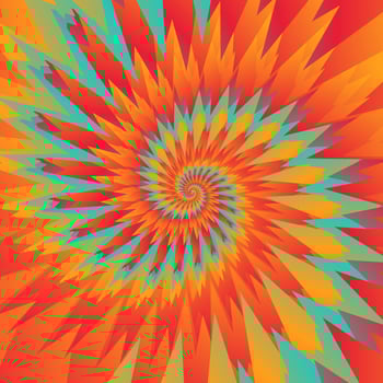 Abstract swirl background. Tie dye pattern. Vector illustration.
