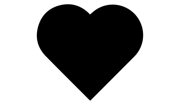 Love Heart love icon on transparent background png