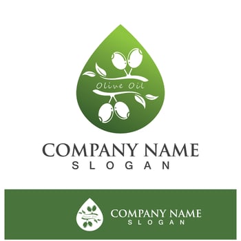 Olive tree vector illustration