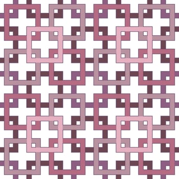 Square pattern background retro colors vector