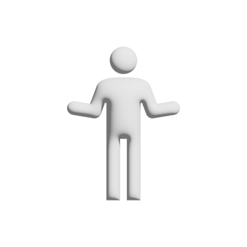 A man talking icon 3d design for application and website presentation png