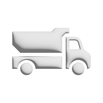 Dupm truck icon 3d design for application and website presentation png