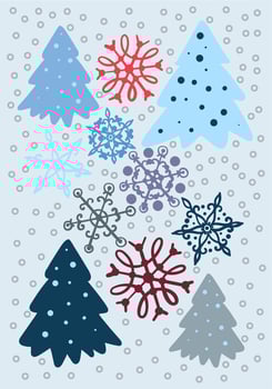 Merry Christmas collection vector