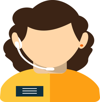 Communication operator girl. png