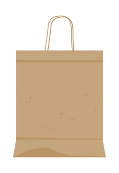 eco shopping bag packing vector