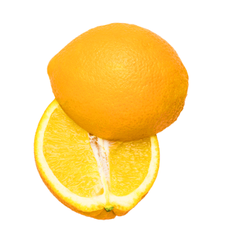 sliced orange fruit png