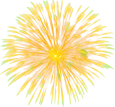 Amazing Beautiful firework isolated for celebration anniversary merry christmas eve and happy new year png