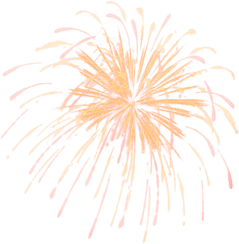 Amazing Beautiful firework isolated for celebration anniversary merry christmas eve and happy new year png