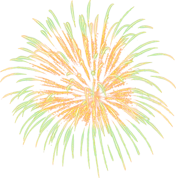 Amazing Beautiful firework isolated for celebration anniversary merry christmas eve and happy new year png