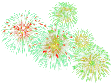 Amazing Beautiful firework isolated for celebration anniversary merry christmas eve and happy new year png