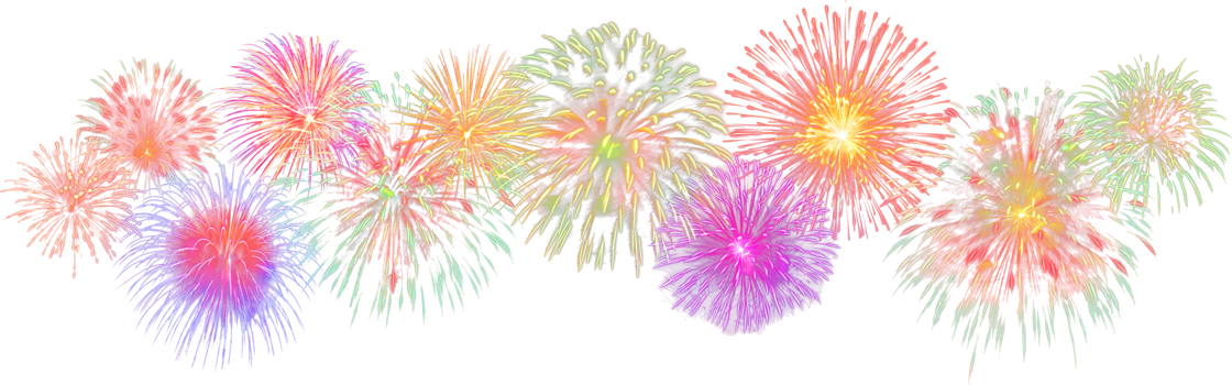 Amazing Beautiful firework isolated for celebration anniversary merry christmas eve and happy new year png