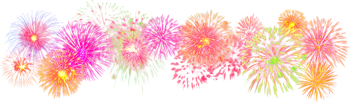 Amazing Beautiful firework isolated for celebration anniversary merry christmas eve and happy new year png