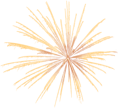 Amazing Beautiful firework isolated for celebration anniversary merry christmas eve and happy new year png