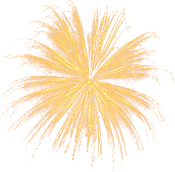 Amazing Beautiful firework isolated for celebration anniversary merry christmas eve and happy new year png