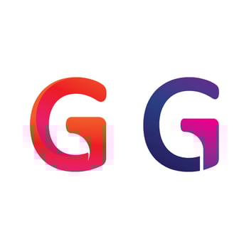 G Letter vector illustration icon