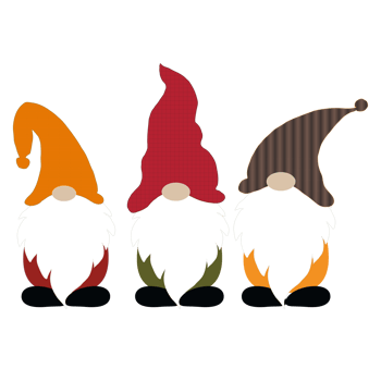 Autumn gnomes with autumn elements. Fall shirt design. DIY fall gnomes shirt design. Gnomes with leaves, pumpkin. Autumn sublimation. png