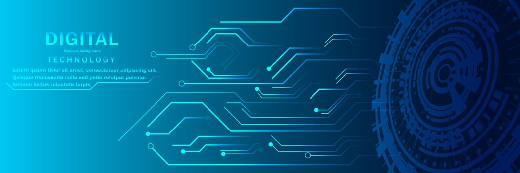 Abstract technology background Hi-tech communication concept innovation background vector illustration