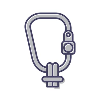 Carabiner Vector Icon