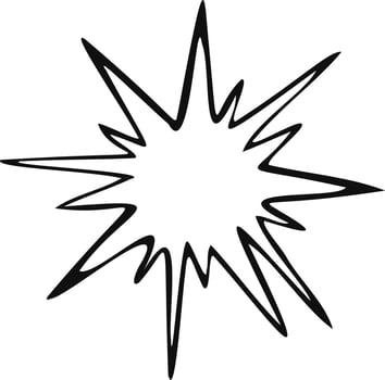Starlight icon star symbol and Vector illustration
