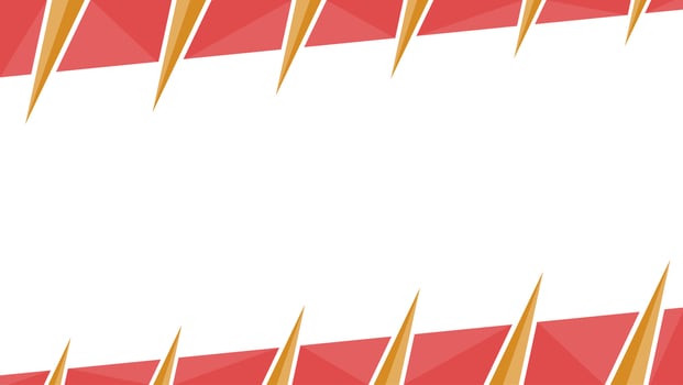cartoon copy space background. white background. presentation. vector background. red and yellow background.