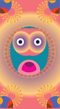 Monkey character vector