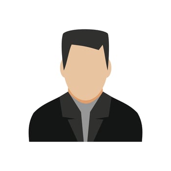 New man avatar icon vector