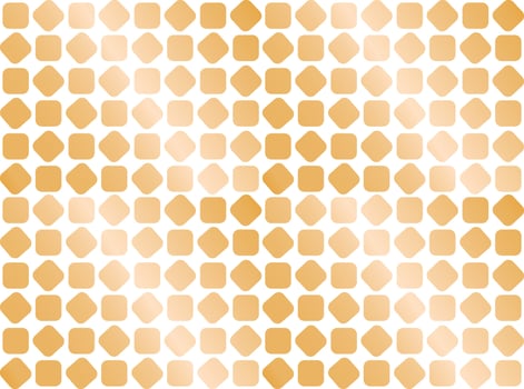 Geometric pattern seamless Golden tile square, orange rhombuses with highlights. Vector illustration