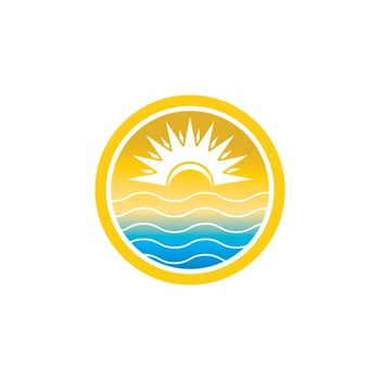 Sun vector illustration icon