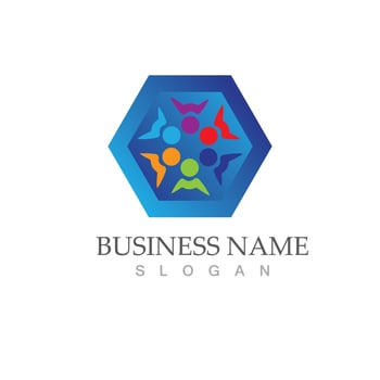 Community, network and social icon vector