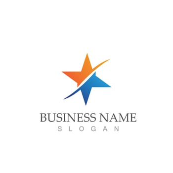 star logo illustration icon design vector