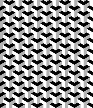 beautiful seamless geometric pattern background vector